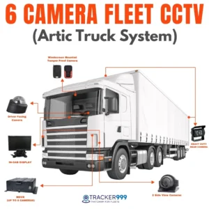 Live View 6 Camera Fleet CCTV (Artic Truck System)