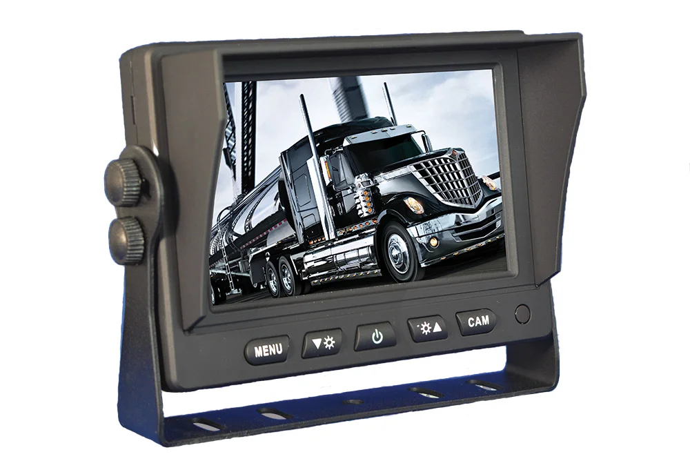 1080P 5" 2AV Dash Mount Monitor – Fan Feet Bracket - Image 2