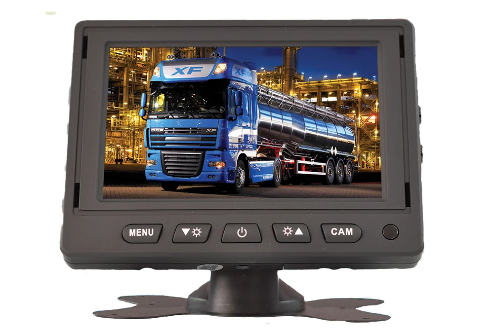 1080P 5" 2AV Dash Mount Monitor – Fan Feet Bracket - Image 4