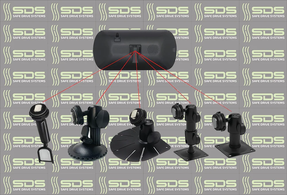 1080p 7" Reversing Mirror Monitor with Stalk - Image 4