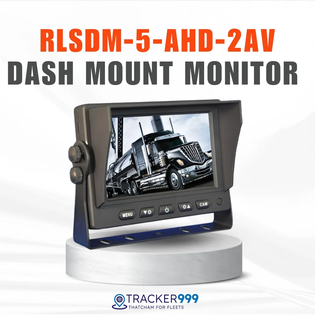 1080P 5" 2AV Dash Mount Monitor – Fan Feet Bracket