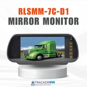7" D1 TFT LCD Mirror Monitor – Wholesale Telematics with Clip-On Function